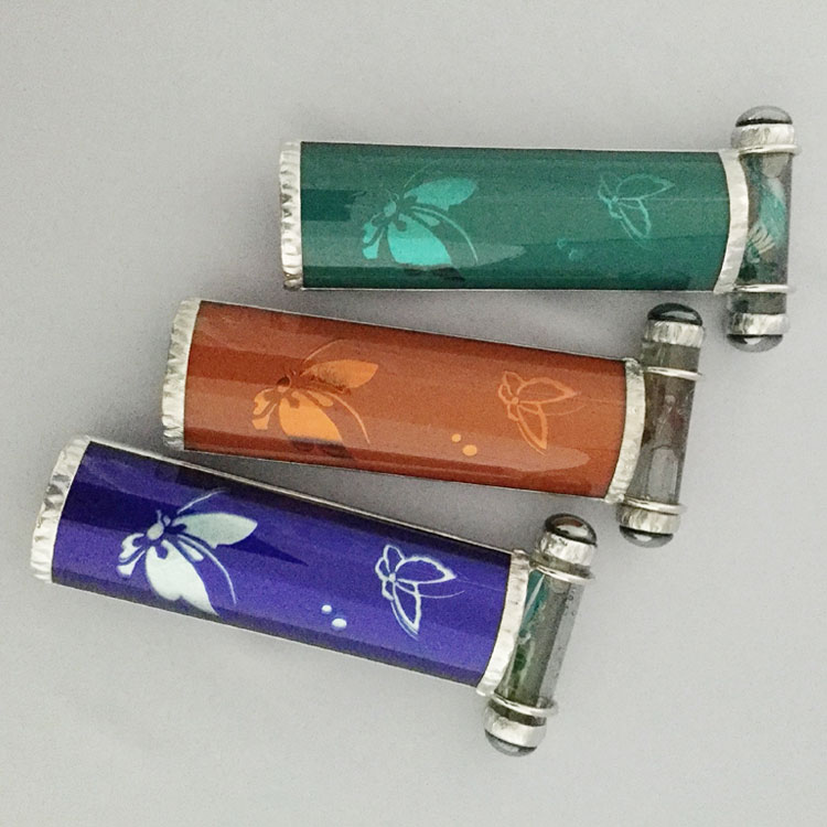 万華鏡作家 中里保子の蝶文様シリーズ　Butterfly