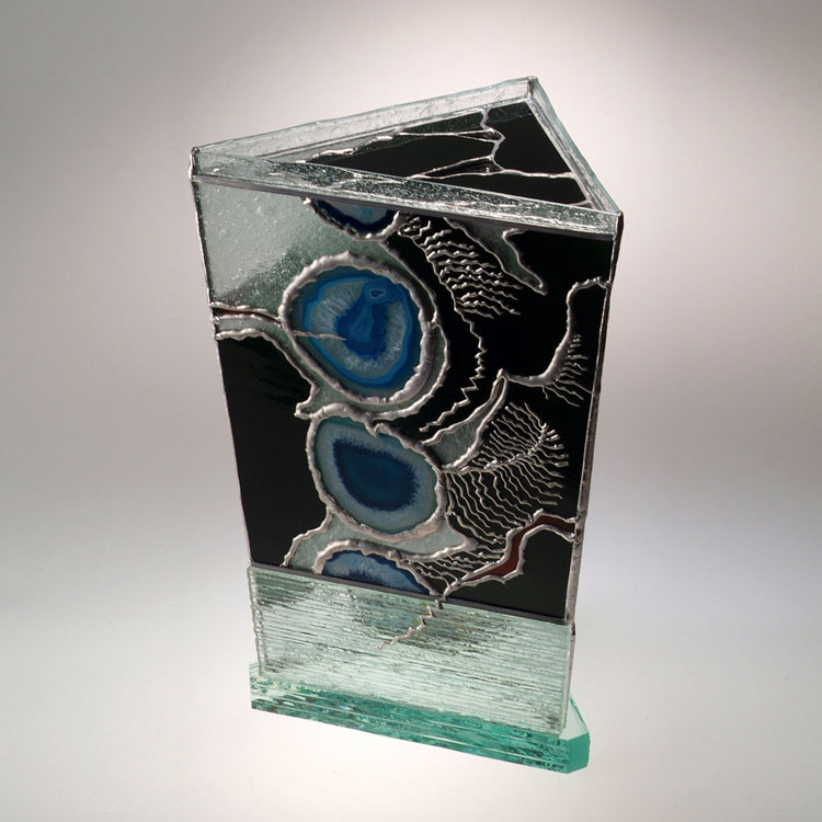 万華鏡作家 中里保子の積層ガラスシリーズ